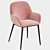 LaFORMA KONNA Velvet Chair: Barcelona Living 3D model small image 1