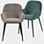 LaFORMA KONNA Velvet Chair: Barcelona Living 3D model small image 2