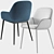 LaFORMA KONNA Velvet Chair: Barcelona Living 3D model small image 5