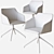 Sleek Elle Chair: Calligaris 3D model small image 3