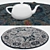 Round Carpets Set with Various Textures 3D model small image 3