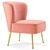 Luxury Velvet Accent Chair 3D model small image 2
