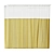 Hospital Curtains: Practical & Versatile Solution 3D model small image 3