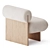 Fomu L'Art Lounge Chair: Elegant and Comfortable 3D model small image 2