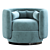 Contemporary Armchair by Philippe Malouin 3D model small image 2