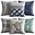 Elegant Pillows for Chic Décor 3D model small image 1