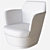 Aspen Lounge Chair by Domo: Elevated Comfort 3D model small image 3