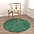 Round Rug Set 198 3D model small image 4