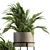 Modern Indoor Plant Stand Set - 129 Varieties 3D model small image 2