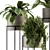 Modern Indoor Plant Stand Set - 129 Varieties 3D model small image 3