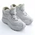 Women's Winter Fur-Lined Sport Sneakers 3D model small image 11