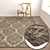 High-Quality Carpets Set 3D model small image 5