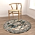 Round Carpets Set for Versatile Perspectives 3D model small image 4