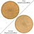 Round Carpets Set 206: Versatile 6-Piece Rug Collection 3D model small image 2