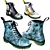 Tattooed Winter: Dr. Martens Boots 3D model small image 7