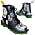 Tattooed Winter: Dr. Martens Boots 3D model small image 14