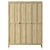 Eugenie 3-Door Wardrobe - Sleek and Spacious 3D model small image 2