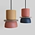 Modern Metal Pendant Light | Ilo 44.1824-44.1825 3D model small image 3