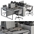 SleekWork Office Set 20 - Modernize Your Workplace 3D model small image 4