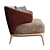 Plush Comfort Furman Sofa 3D model small image 3