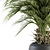 Tropical Palm Plant in Pot 3D model small image 3