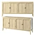 Eugenie Four-Door Sideboard: Elegant Storage Solution 3D model small image 1