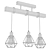 Eglo Townshend 5 Pendant Light 3D model small image 3