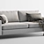 Contemporary Boconcept Indivi Sofa 3D model small image 3