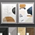 Modern Art Frame Set 3D model small image 1