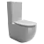 Metropol Barrel WC by Ceramica Nova - CN4001 3D model small image 1