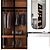 Versatile Edit Poly Cupboard & Desk 3D model small image 2