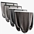 Elegant Roman Curtain Cosmo 3D model small image 5