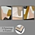 Artistic Trio: Set of Wall Paintings 3D model small image 1