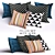 Cozy Plush Pillow Set 3D model small image 1