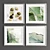 Modern Art Frame Set B08 - Variety of Materials & Export Options 3D model small image 2