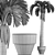 Tropical Palm Paradise 3D model small image 5