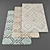 Luxury Rug Collection: 7 High-Resolution Textures 3D model small image 1