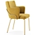 Louvre Tube Armchair: Sleek Design, Multi-use 3D model small image 1