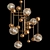 Elegant Belmont Chandelier - Stunning Lighting Fixture 3D model small image 4