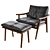 Stylish and Comfortable Vibieffe 1000 Armchair 3D model small image 4