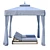 Luxury Outdoor Retreat: Atlantis Pavilion & Sebastian Chaise 3D model small image 1