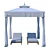 Luxury Outdoor Retreat: Atlantis Pavilion & Sebastian Chaise 3D model small image 4