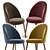 Elegant Barbara Chair 3D model small image 2