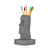 Elegant Moai Desk Organizer 3D model small image 2