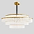 Stylish Charles Ceiling Light 3D model small image 1