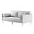 Minimalist Ella Sofa 3D model small image 5