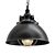 Sleek Industrial Pendant Light 3D model small image 1