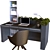 Workplace 010: Efficient and Versatile Office Solution 3D model small image 4