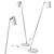 Contardi UP Metal Floor Lamp 3D model small image 2