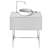 Modern Division Washbasin: Versatile Design! 3D model small image 4